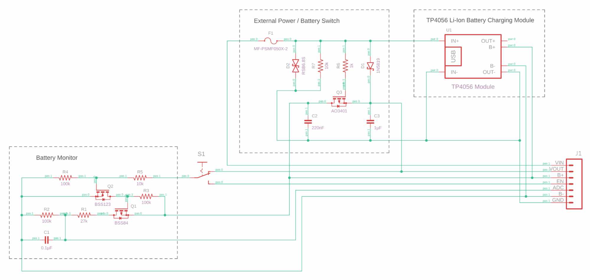 Battery Charge Management Circuit